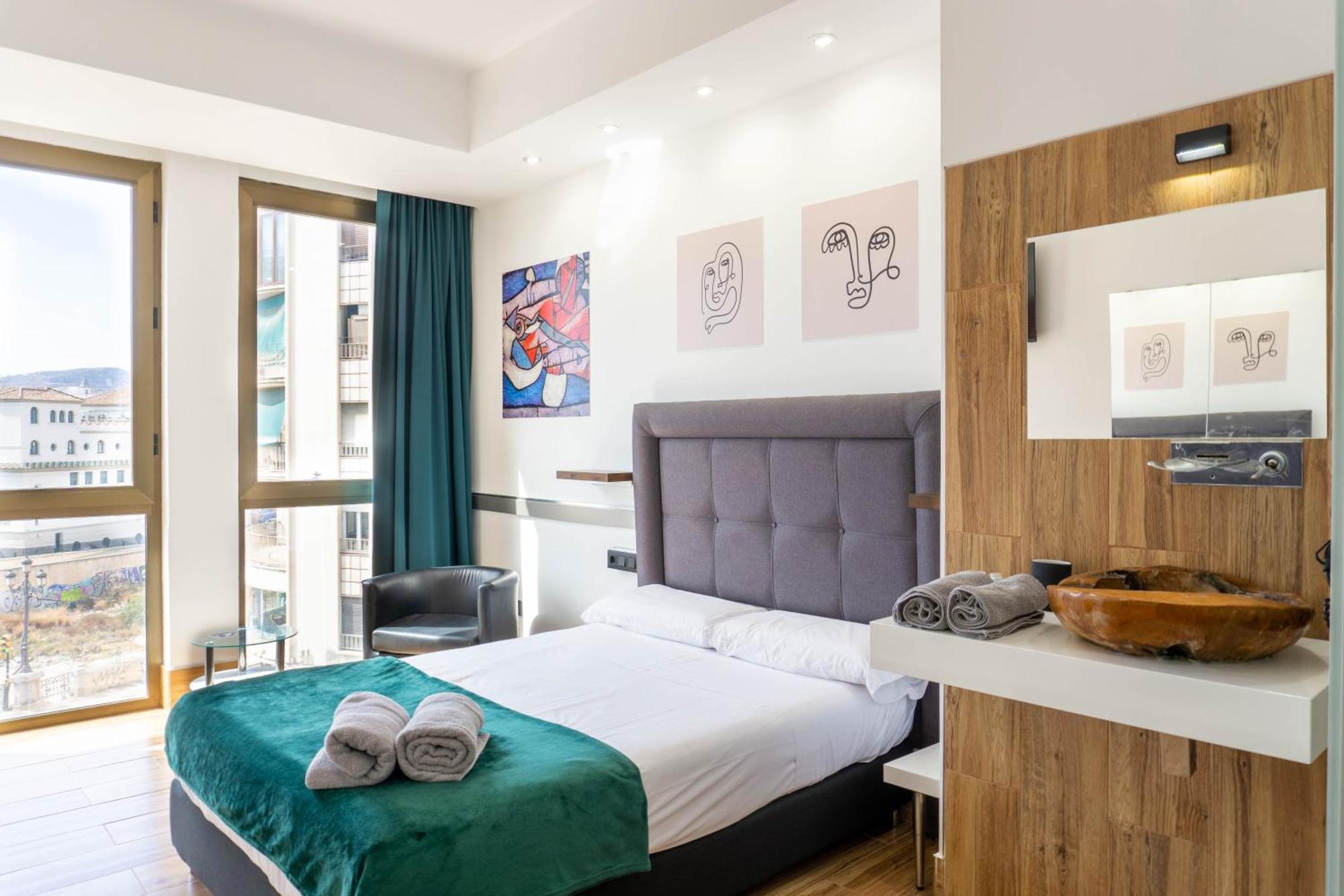 Ilustre Rooms Center Vistas Malaga Bagian luar foto